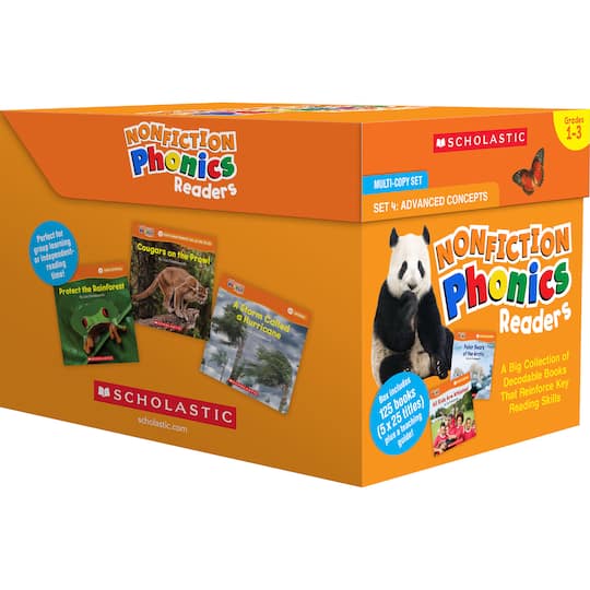 Scholastic Teaching Solutions Nonfiction Phonics Readers Multi-Copy Set 4